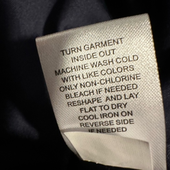 Freshman 1996 Blue Strapless Bandeau Bubble Hem Sweater Dress - Picture 4 of 8